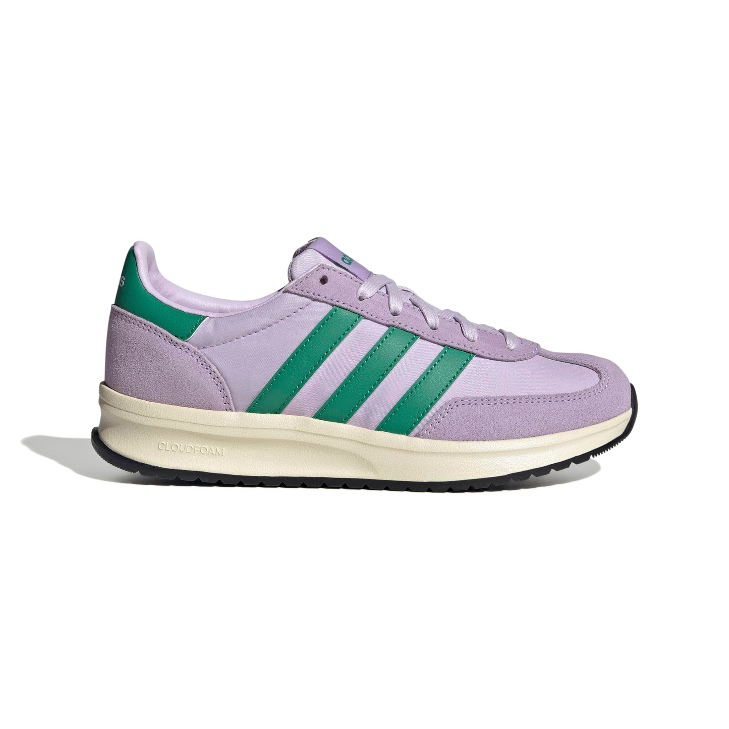 adidas Women's Run 70s 2.0, Ice Lavender/Court Green/Powder Plum, 8
