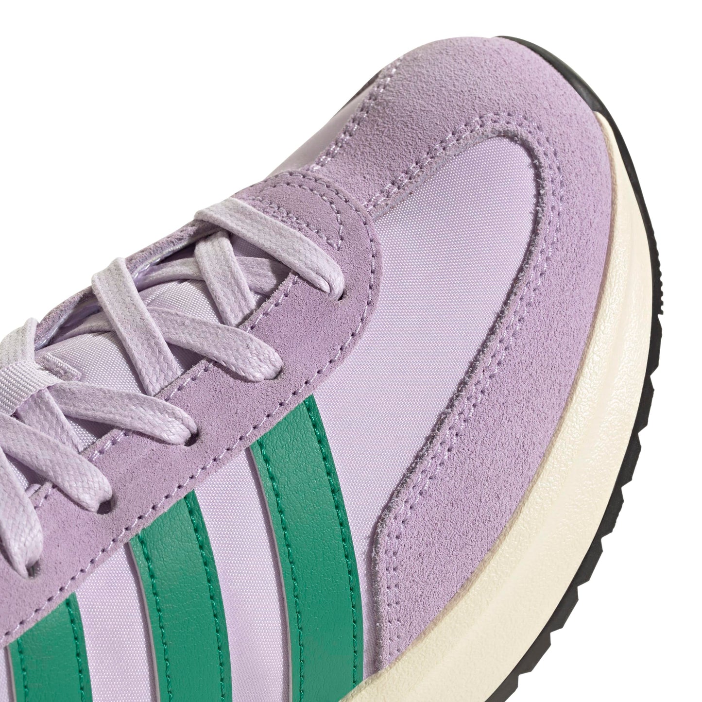 adidas Women's Run 70s 2.0, Ice Lavender/Court Green/Powder Plum, 8
