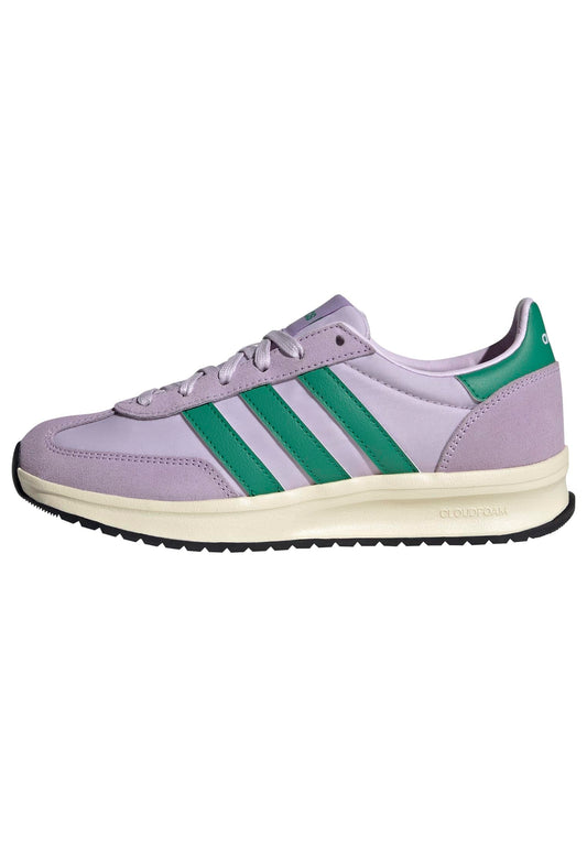 adidas Women's Run 70s 2.0, Ice Lavender/Court Green/Powder Plum, 8