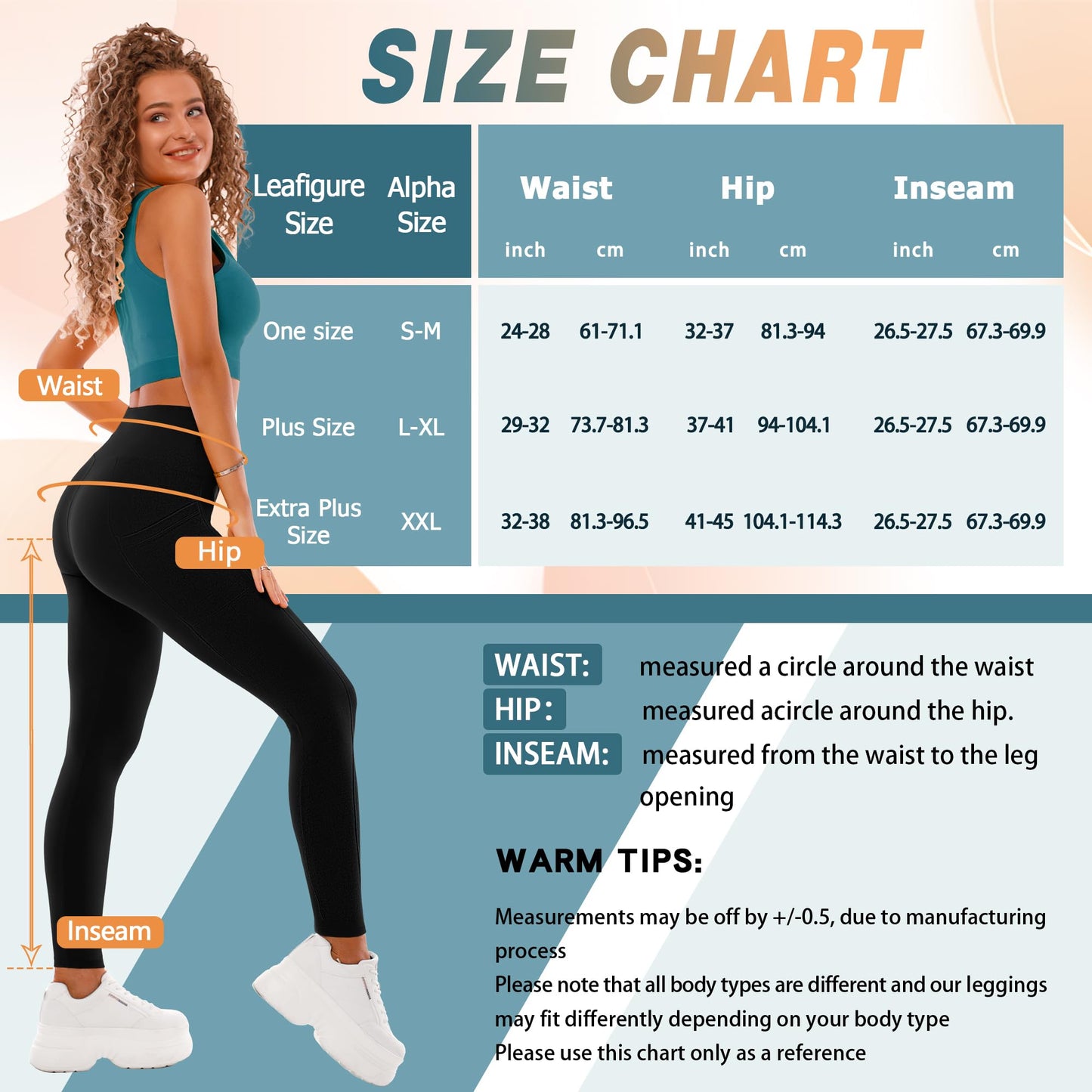 High Waisted Leggings with Pockets Women, Full Length Capri Buttery Soft Stretchy Yoga Pants(Full Black,L-XL)